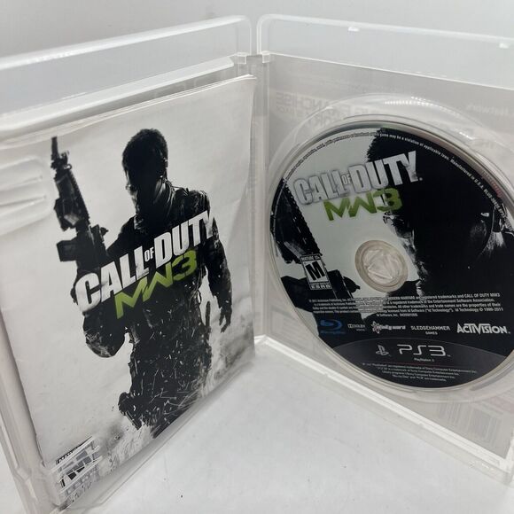 Call of Duty MW3 Modern Warfare III PS3 Video Game PlayStation 3 2011 CIB Tested - Picture 5 of 8